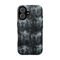Gothic Graveyard iPhone Case | Dark Academia Raven & Cemetery Art | Dual-Layer Shockproof Cover | Premium Gift for Goth Fans