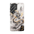 Dragon Phone Case for Samsung Galaxy | Japanese Ink Wash Art Design | Dual-Layer Tough Cover | Premium Gift for Mythology Fan